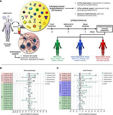 Distinct systemic immune networks define severe vs. mild COVID-19 in hematologic and solid cancer patients